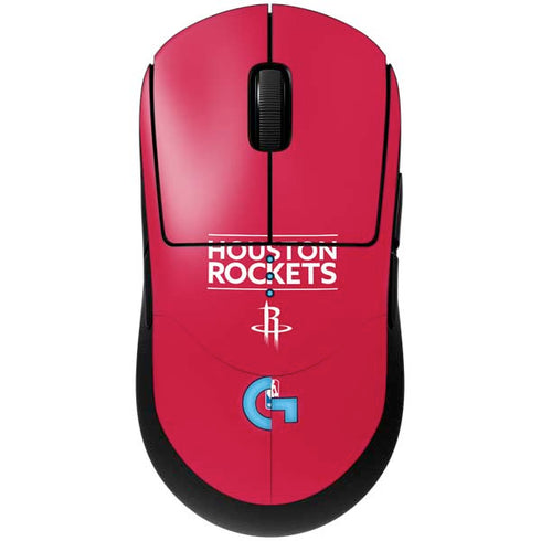 NBA Houston Rockets Standard - Red G Pro Wireless Gaming Mouse Skin