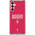 NBA Houston Rockets Standard - Red Galaxy A16 5G Clear Case