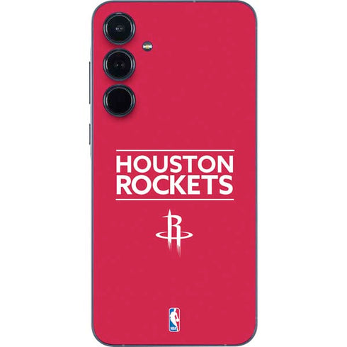NBA Houston Rockets Standard - Red Galaxy A35 5G Skin
