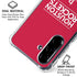 NBA Houston Rockets Standard - Red Galaxy A36 5G Clear Case