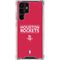 NBA Houston Rockets Standard - Red Galaxy S23 Ultra Clear Case