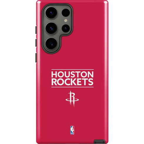 NBA Houston Rockets Standard - Red Galaxy S23 Ultra Pro Case
