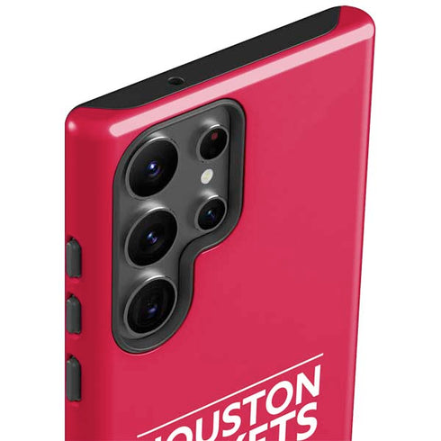 NBA Houston Rockets Standard - Red Galaxy S23 Ultra Pro Case