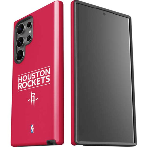 NBA Houston Rockets Standard - Red Galaxy S23 Ultra Pro Case