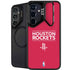 NBA Houston Rockets Standard - Red Galaxy S24 FE Kickstand Case