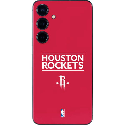 NBA Houston Rockets Standard - Red Galaxy S25 Plus Skin