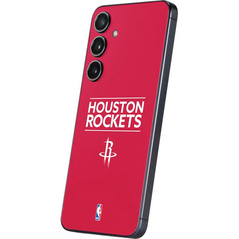 NBA Houston Rockets Standard - Red Galaxy S25 Plus Skin