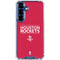 NBA Houston Rockets Standard - Red Galaxy S25 Plus Clear Case