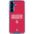 NBA Houston Rockets Standard - Red Galaxy S25 Plus Clear Case