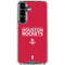 NBA Houston Rockets Standard - Red Galaxy S26 Plus Clear Case