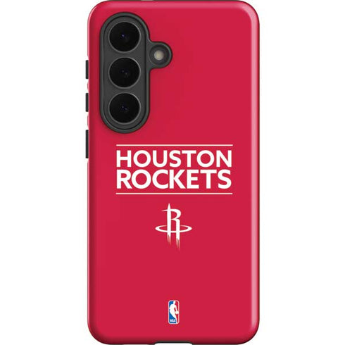 NBA Houston Rockets Standard - Red Galaxy S26 Plus Impact Case