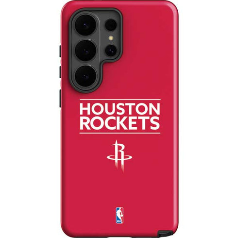 NBA Houston Rockets Standard - Red Galaxy S26 Ultra Impact Case