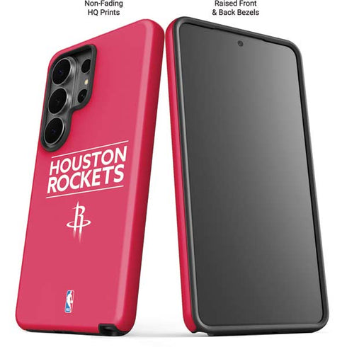 NBA Houston Rockets Standard - Red Galaxy S26 Ultra Impact Case