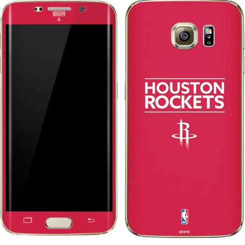 NBA Houston Rockets Standard - Red Galaxy S7 Edge Skin
