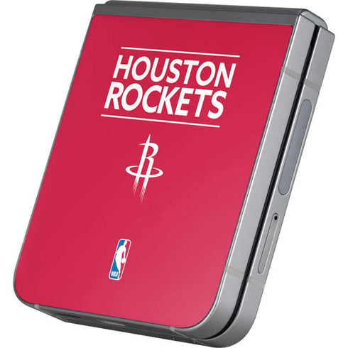 NBA Houston Rockets Standard - Red Galaxy Z Flip6 Skin
