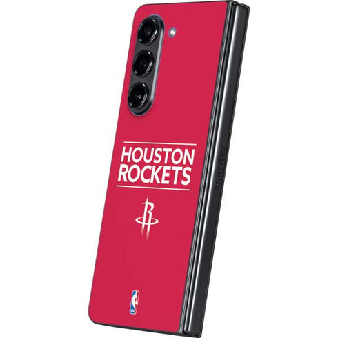 NBA Houston Rockets Standard - Red Galaxy Z Fold5 5G Skin