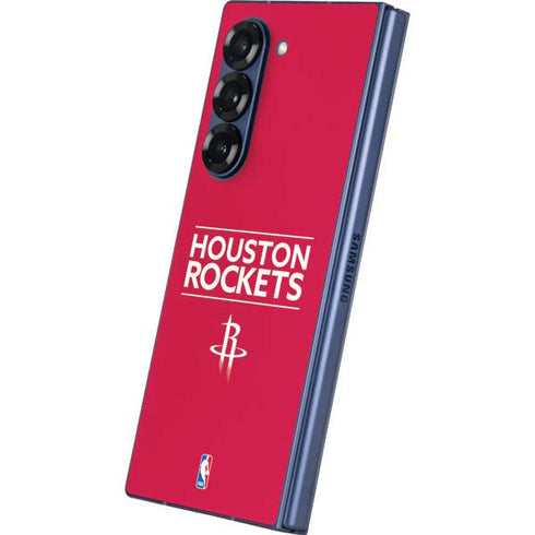 NBA Houston Rockets Standard - Red Galaxy Z Fold6 Skin