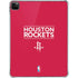 NBA Houston Rockets Standard - Red iPad Pro 11in (2024) Clear Case