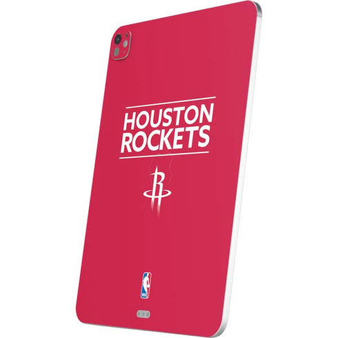 NBA Houston Rockets Standard - Red iPad Pro 13in M4 (2024) Skin