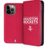 NBA Houston Rockets Standard - Red iPhone 13 Pro Max Folio Case