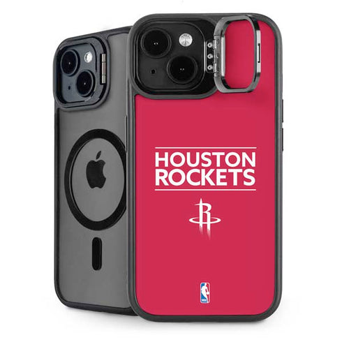 NBA Houston Rockets Standard - Red iPhone 14 Plus Kickstand Case
