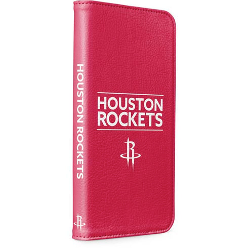 NBA Houston Rockets Standard - Red iPhone 14 Pro Folio Case