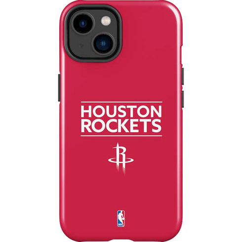 NBA Houston Rockets Standard - Red iPhone 15 Impact Case
