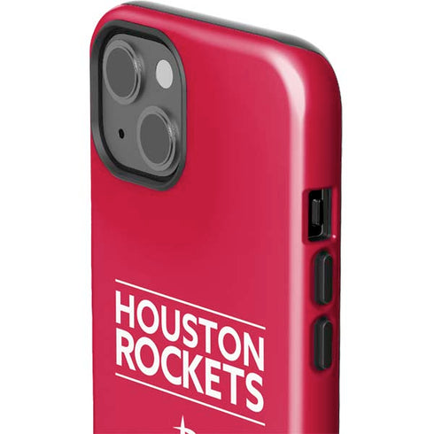 NBA Houston Rockets Standard - Red iPhone 15 Impact Case