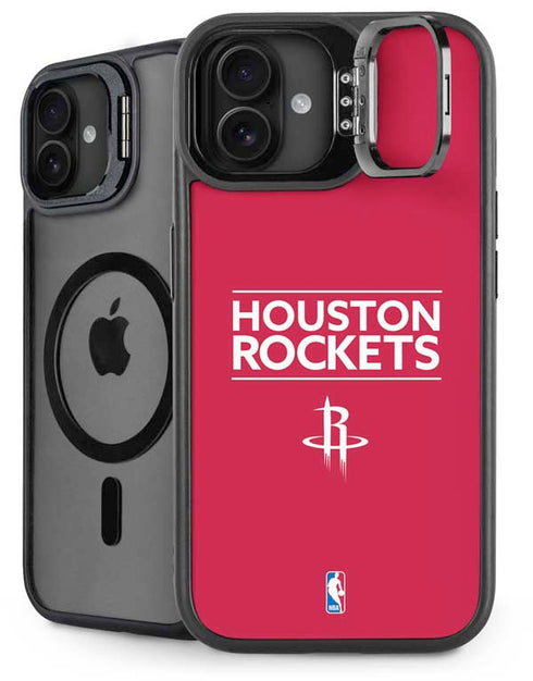 NBA Houston Rockets Standard - Red iPhone 16 Kickstand Case