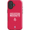 NBA Houston Rockets Standard - Red iPhone 16 Plus Impact Case