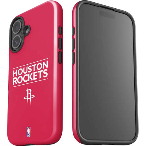 NBA Houston Rockets Standard - Red iPhone 16 Plus Impact Case