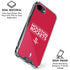 NBA Houston Rockets Standard - Red iPhone 16e Clear Case