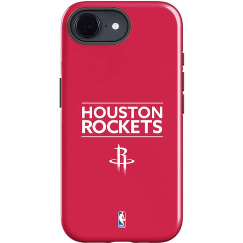 NBA Houston Rockets Standard - Red iPhone 16e Impact Case