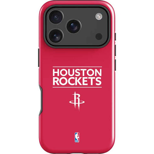 NBA Houston Rockets Standard - Red iPhone 18 Pro Impact Case