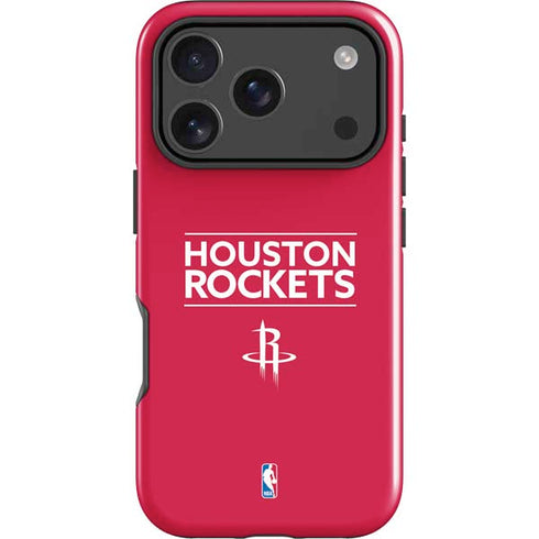 NBA Houston Rockets Standard - Red iPhone 18 Pro Max Impact Case