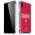 NBA Houston Rockets Standard - Red iPhone X/XS Clear Case
