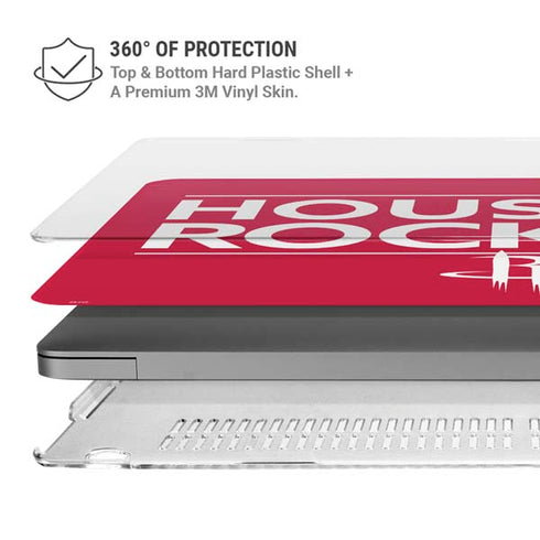 NBA Houston Rockets Standard - Red MacBook Cases