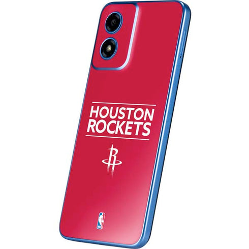 NBA Houston Rockets Standard - Red Moto G Play 4G (2024) Skin