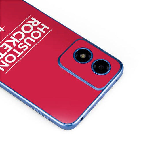 NBA Houston Rockets Standard - Red Moto G Play 4G (2024) Skin