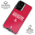 NBA Houston Rockets Standard - Red Moto G Power 5G (2024) Clear Case