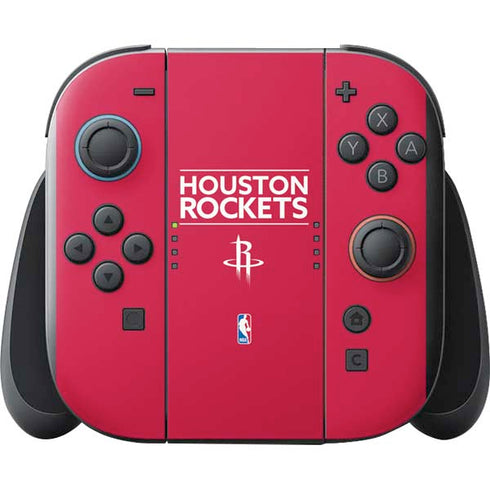 NBA Houston Rockets Standard - Red Nintendo Switch 2 (2025) with Joy-Con Skin