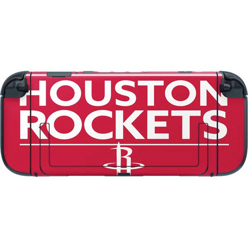 NBA Houston Rockets Standard - Red Nintendo Switch 2 (2025) with Joy-Con Skin