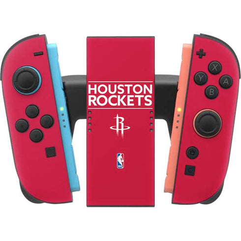 NBA Houston Rockets Standard - Red Nintendo Switch 2 (2025) Joy-Con Controller Skin