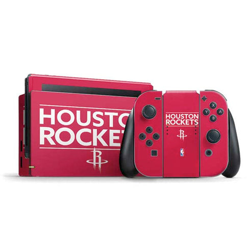 NBA Houston Rockets Standard - Red Nintendo Skins