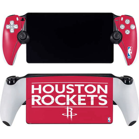 NBA Houston Rockets Standard - Red PlayStation Portal Remote Player Skin