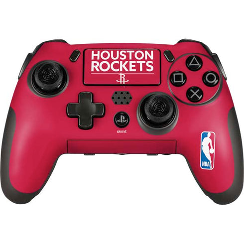 NBA Houston Rockets Standard - Red PlayStation Scuf Vantage 2 Controller Skin