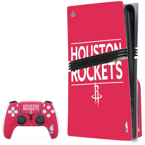 NBA Houston Rockets Standard - Red PlayStation PS5 Skins