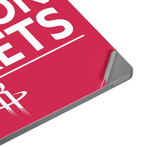 NBA Houston Rockets Standard - Red Laptop Skins