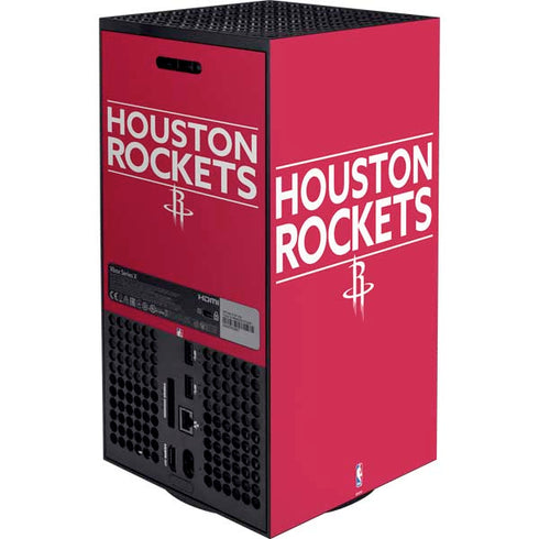 NBA Houston Rockets Standard - Red XBox Series X Digital Edition Bundle Skin