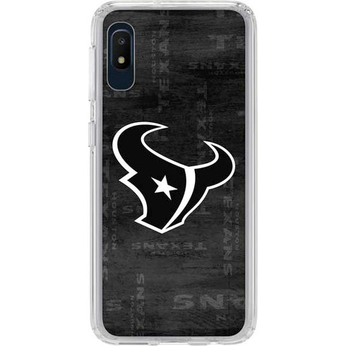 NFL Houston Texans Black & White Galaxy Cases